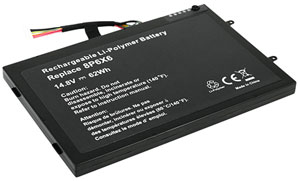 KR-08P6X6 Batterie, Dell KR-08P6X6 PC Portable Batterie