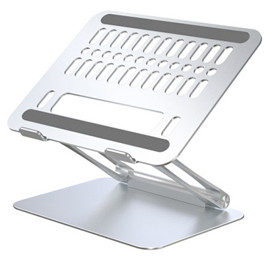 Laptop Stand for Desk, Adjustable Laptop Riser ABS Silicone Foldable Portable Laptop Holder
